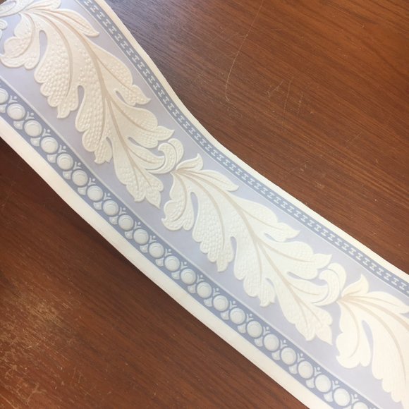 Graham & Brown Super Fresco 3 D Border Wallpaper Laurel Leaf NWT - Picture 3 of 9